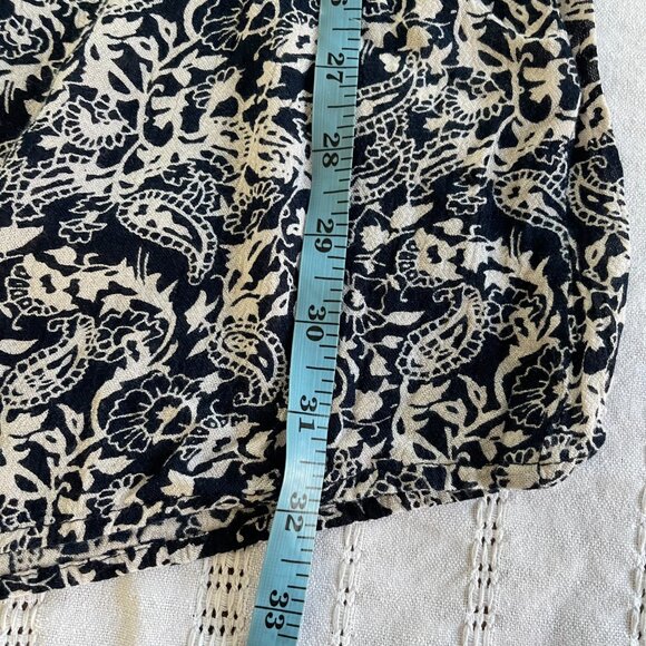 California Moonrise Dress or long tunic Navy Blue White Bohemian Size XS - Picture 8 of 12